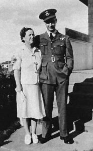 Jack Dye with his mother